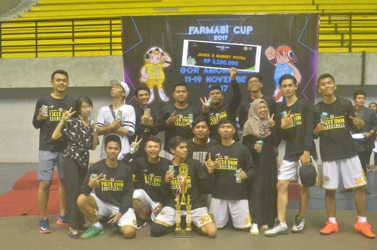 Juara 2 Basket Putra Farmasi Cup 2017