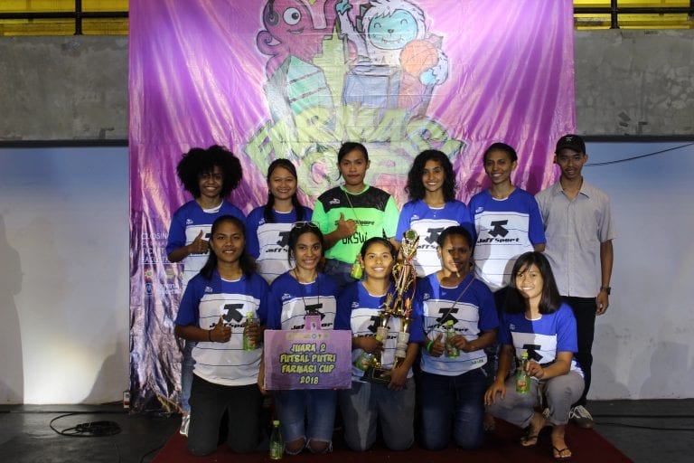 Juara 2 Futsal Putri Farmasi Cup 2018
